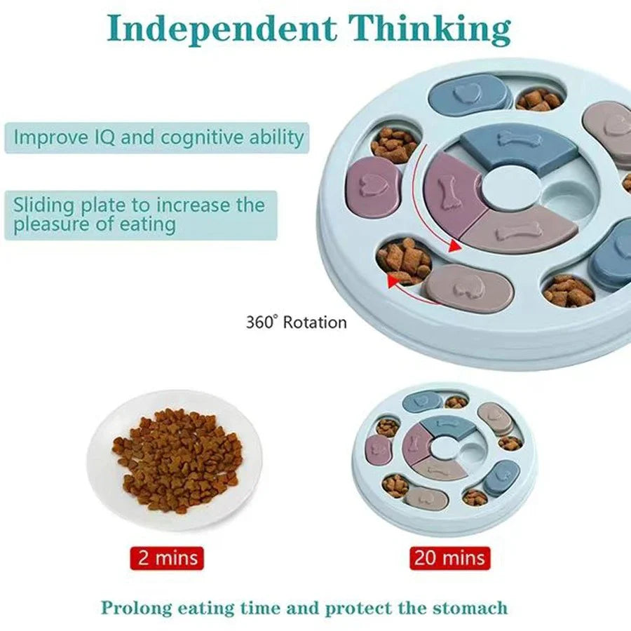 Pet Toys, Cats and Dogs, Relieving Boredom, Feeding Plates, Slow Food Bowls, Interactive Brain Training, Feeding Equipment