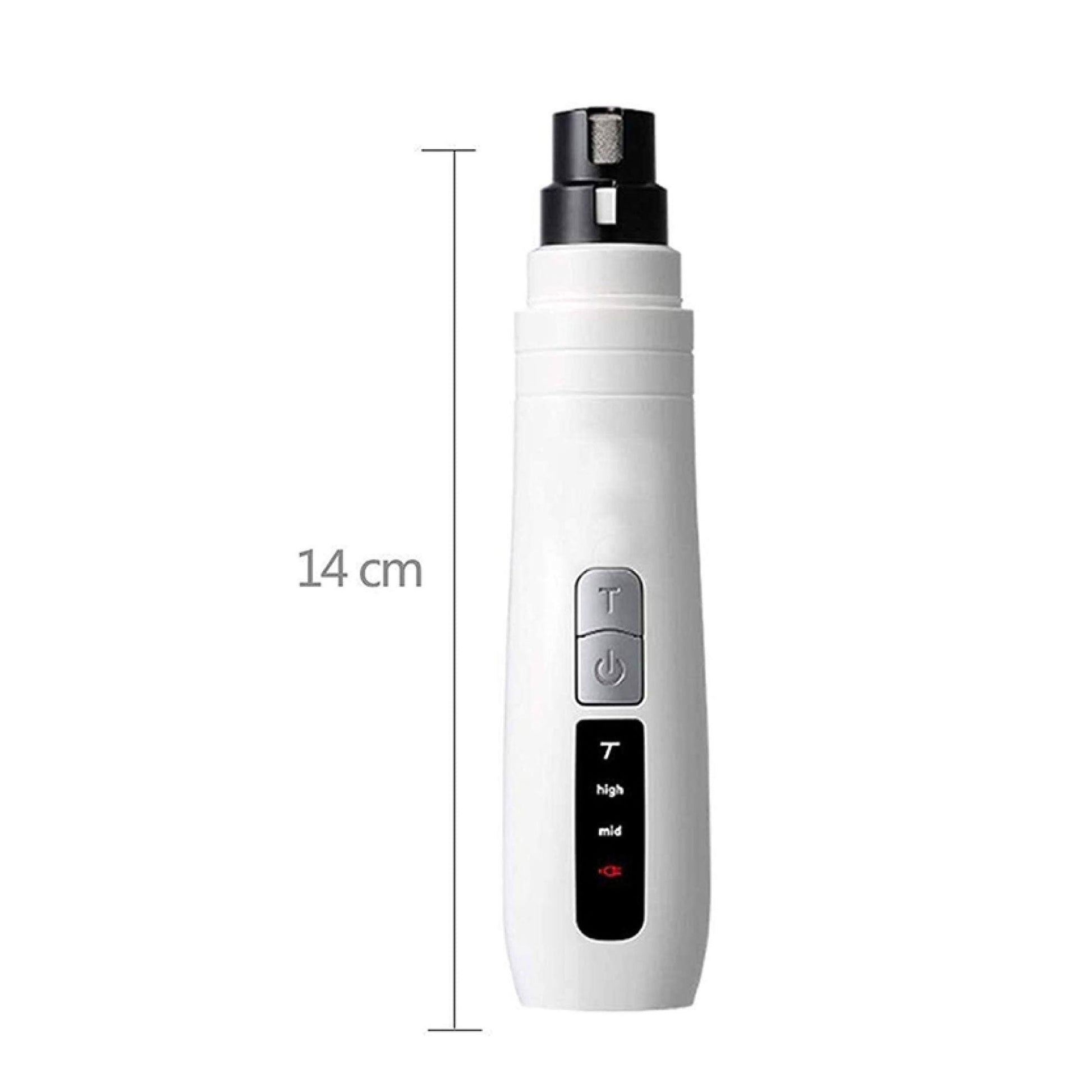 Ultimate Pet Nail Grinder - Electric Trimmer for Dogs & Cats with Turbo Rechargeable Power