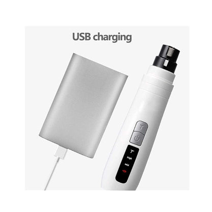 Ultimate Pet Nail Grinder - Electric Trimmer for Dogs & Cats with Turbo Rechargeable Power