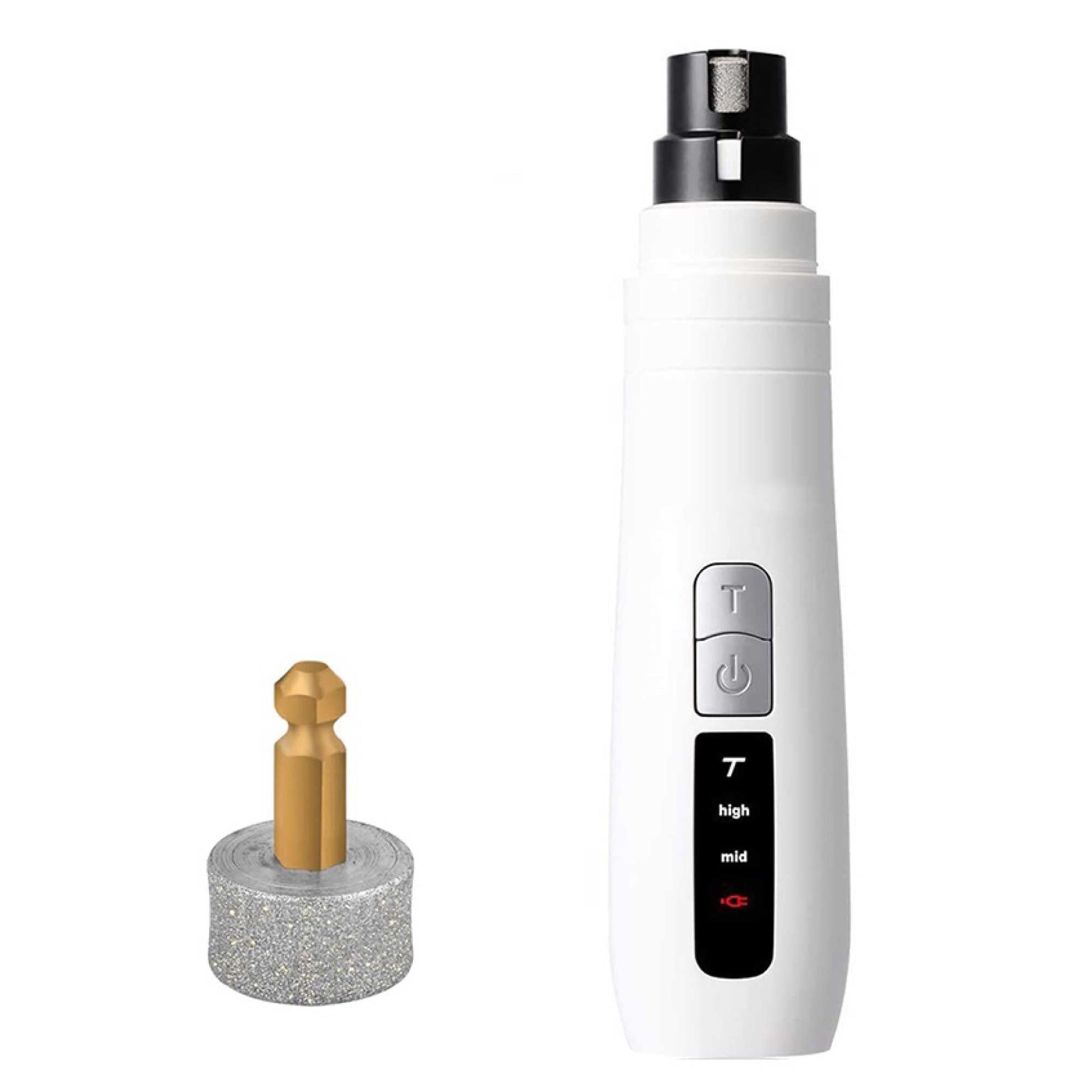 Ultimate Pet Nail Grinder - Electric Trimmer for Dogs & Cats with Turbo Rechargeable Power